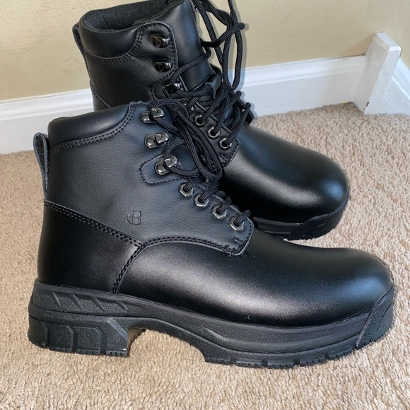 Womens work boots shoes size 8-shoes for crews-august - Picture 3 of 7